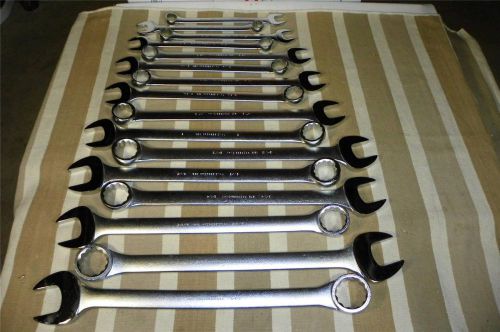 NEW Proto J1200F-HD 16 Piece Combo Wrench Set 1-5/16 - 2-1/2 FAST SHIP Made USA