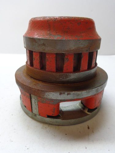 Rigid 2&#034; 12R Pipe Die (#16), Set up for Plastic (PVC) Pipe, Used