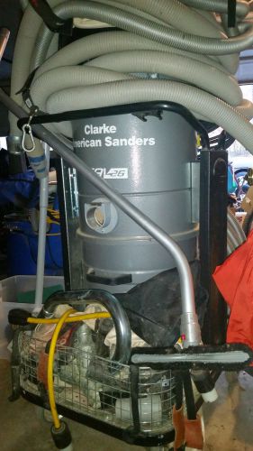 Clarke cav 26 flooring dust control vacuum for sale