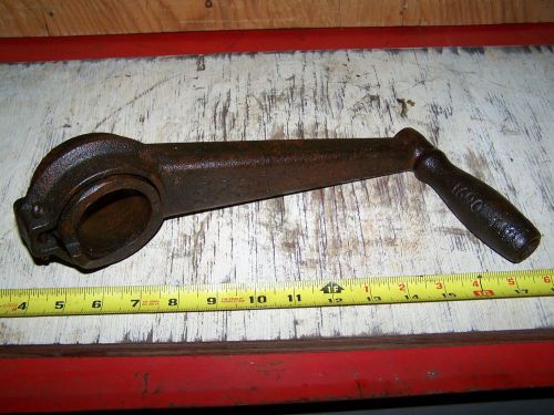 Old IHC 6hp Type M Hit Miss Gas Engine Starting Crank Steam Tractor Magneto NICE