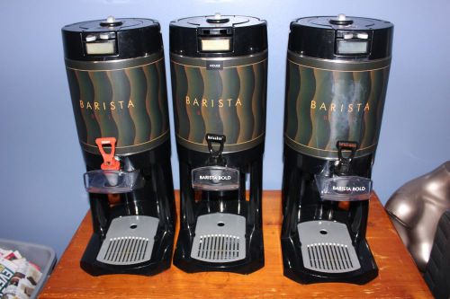 Fetco L3D-15 L3S-15  1.5 Gallon Luxus Thermal Dispenser Server Lot Of 3 Used