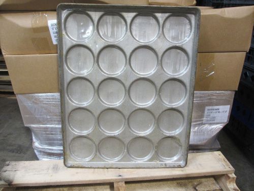 4.5&#034; HAMBURGER BUN BAKING PANS