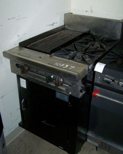 Wolf Range Burners and Griddle 2 Burners 12 Inch Griddle; Natural Gas