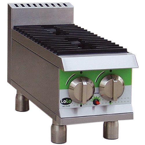 lolo- 2 burner hot plate natural gas.  lolo lhp212 mpf.