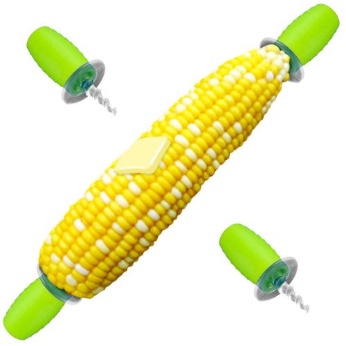 Chef Buddy Single Screw In Corn Holders Set of 4