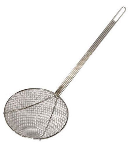 New update international skm-8wg nickel plated medium mesh wire skimmer  round for sale