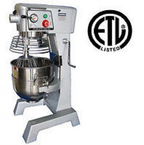 Uniworld UPM-30E 30QT Commercial Planetary Mixer ETL Approved