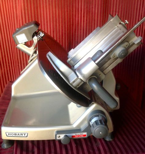 Hobart 2812 Manual 12&#034; Meat Cheese Slicer &amp; NEW Sharpener #1900 Commercial NSF