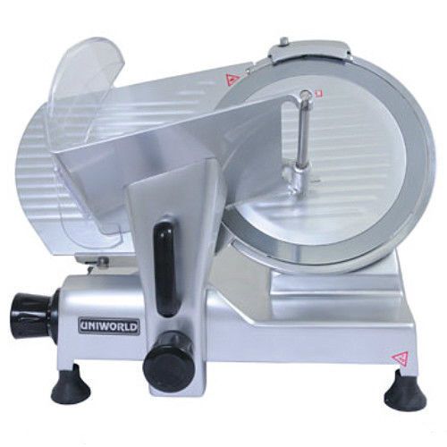 UniWorld Meat Slicer 10&#034; Blade Stainless Steel ETL Listed SL-10E