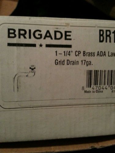 Brigade 1 1/4 chrome lav offset