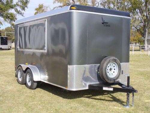 7x14 Enclosed Concession Vendor Cargo Utility Trailer