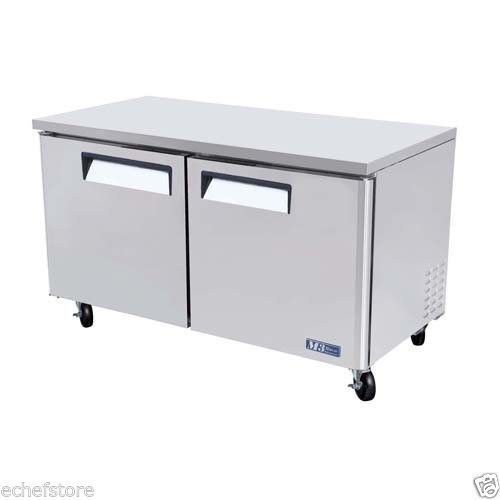 NEW Turbo Air MUF-60 Two Door Undercounter Freezer FREE SHIPPING