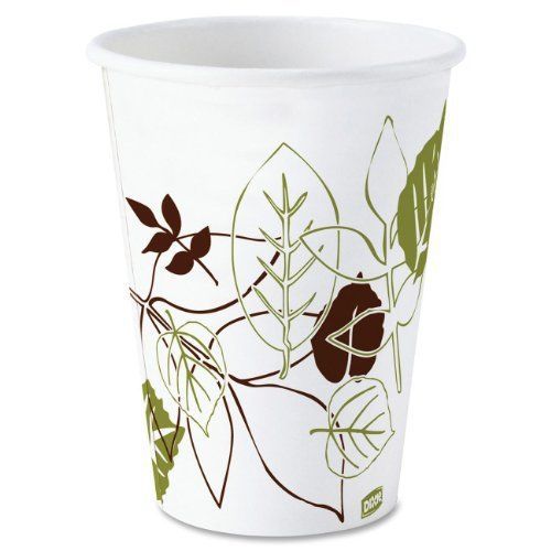 Dixie Pathways Wisesize Cup - 8 Oz - 25/carton - Paper - White (2338WSCT)