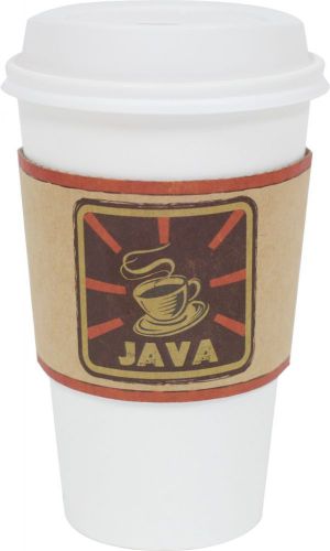 Generic Brown Kraft Coffee Cup Sleeves - 100 ct.