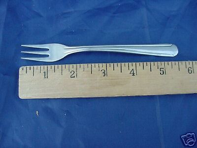 Six metal pickle forks restaurant used for sale