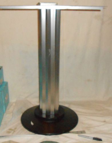 USED NORTHWESTERN TRIPLE CANDY MACHINE BASE CAST IRON BASE ALUMINUM POLE