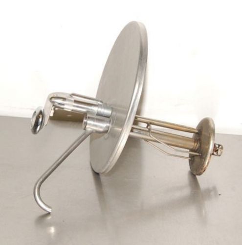 Stainless steel round pan ketchup / topping pump - must sell! send any any offer for sale