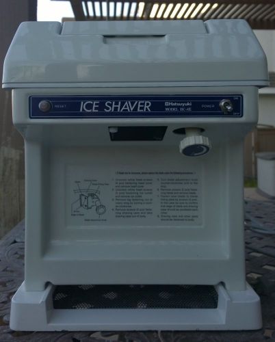 Hatsuyuki HC 8E Cube Shaved Ice Machine, ******Free Shipping******* Perfect.