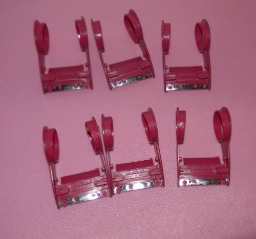 6 tape plastic dispensers cutter packaging shipping snap in 2 inch mini for sale