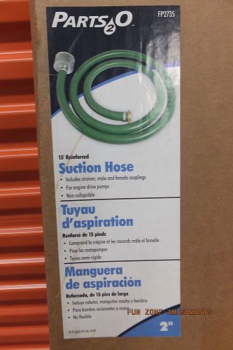 Parts20 fp2735 suction hose for gas engine drive pumps 2 in. x 15 ft for sale