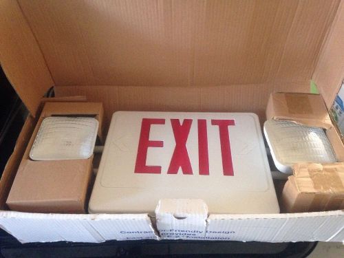 exit sign emergency light