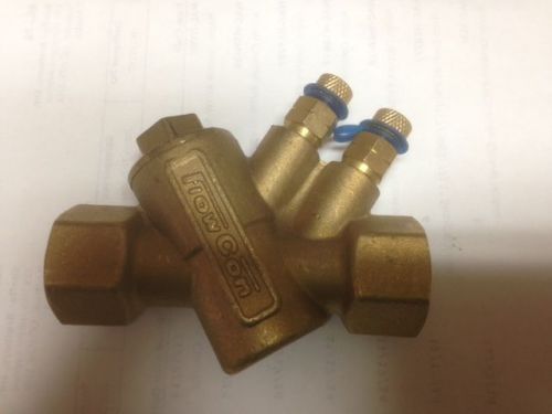 FlowCon AB Balancing Valve 3/4&#034; set with 0.5 GPM Cartridge New!!!