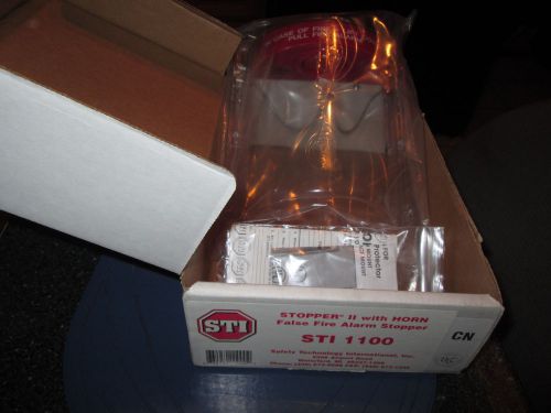 New in Box STI Stopper II w/ Horn False Alarm Stopper