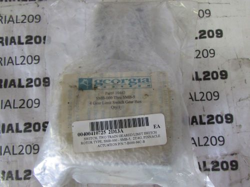 GEORGIA / LIMITORQUE 4 GEAR LIMIT SWITCH GEAR BOX 10443 TYPE SMB-000 THRU SMB-5