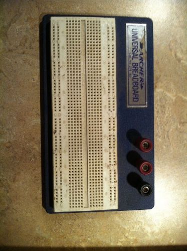 Vintage Universal Solderless Breadboard Archer 276-169 2  1/4  X6  1/2  -4X7 Base