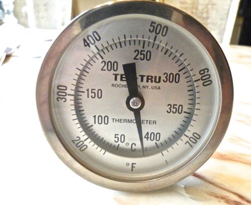 TEL-TRU DIAL PROBE THERMOMETER 150-750F, 50-400C