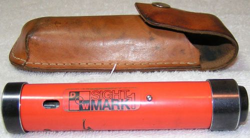 Vintage david white d w sight mark 1 hand level handheld transit leveler w case for sale