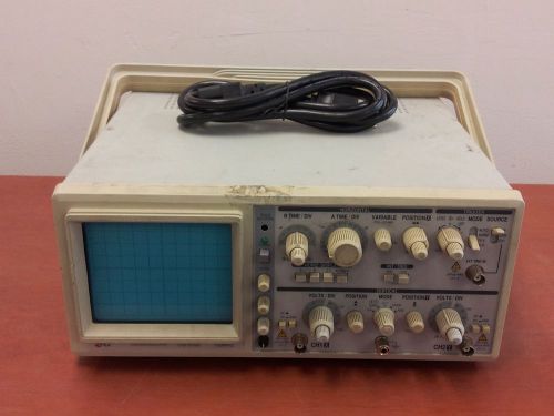 EZ Digital OS-5100 100MHz 2-Channel Analog Oscilloscope / OO930