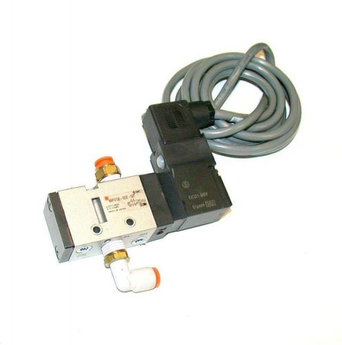 SMC SOLENOID VALVE ASSEMBLY 21-26 VDC  MODEL NVF3130-5DZ-02T