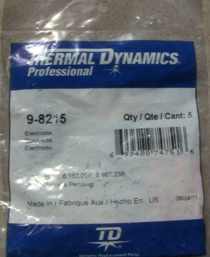 9-8215 Plasma Electrode Fit Thermal Dynamics Plasma Cutter Torch, 5PK X 2