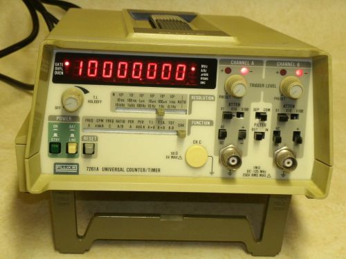 FLUKE 7261A UNIVERSAL COUNTER/ TIMER