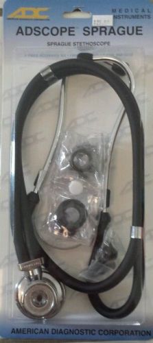 ADC ADScope Sprague-1 Scope, 22&#034; Stethoscope, Black, Free Shipping, New