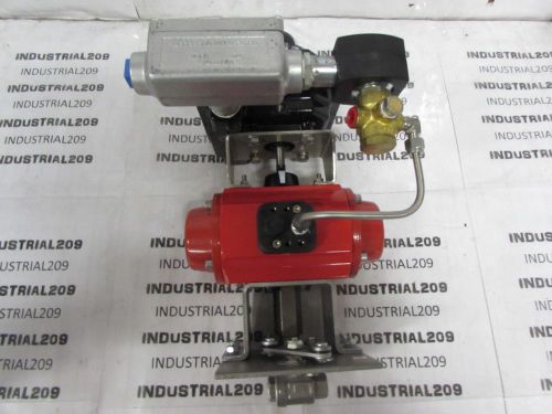 ASAHI / AMERICA B579PASN ACTUATOR w/ (2) 1/4&#039;&#039; BALL VALVE NEW