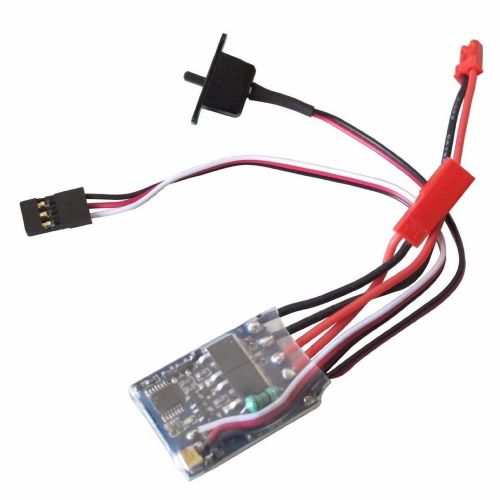 2Pcs RC ESC 20A Brushed Motor Speed Controller BEC 5V 1A without Brake