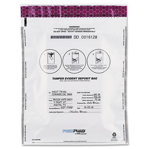 NEW MMF 236210406 FREEZFraud Bags, 12 x 16, White, 100/Box