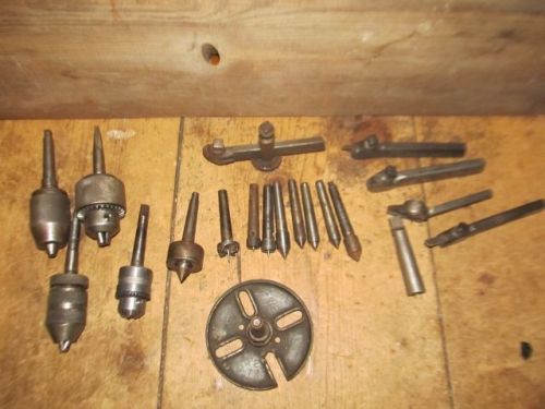 Metal Lathe Tool Tools Tooling Holders Centers Chucks Cutters Craftsman Williams