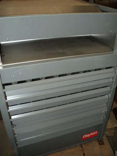 Dayton 3e230 heater , natural gas ,  120,000 btuh, 20-5/8wx36d , 120 volt for sale