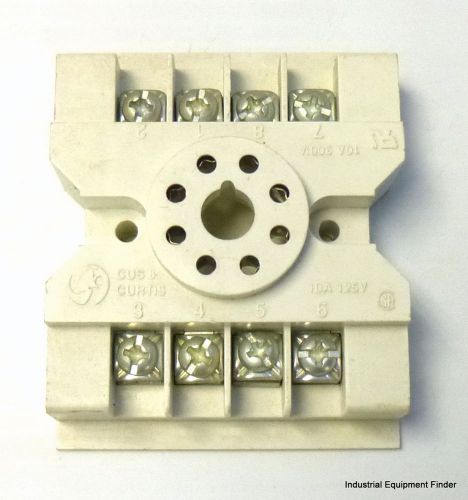 Action m008-a 980-1529-00b relay socket 10a 125v for sale