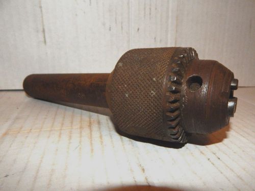 LARGE VINTAGE DRILL CHUCK 1/2&#034; CAP.