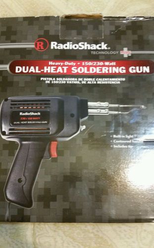 radioshack dual heat soldering light