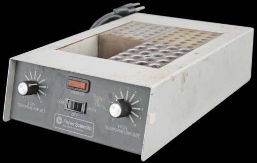 Fisher 11-718-6 Lab Hi/Low Temp 7x6x2&#034; Dry Bath Incubator w/3x Heat Block PARTS