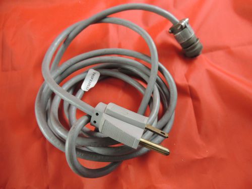 AMPHENOL MS3106A10SL-3S CIRCULAR CONNECTOR PLUG SIZE 10SL 3POS, 94&#034; CABLE W/PLUG