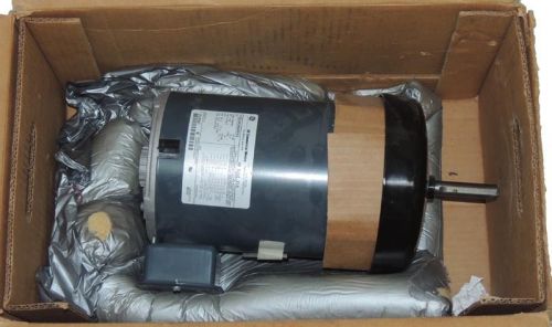 New carrier ge bryant 1-hp condenser fan ac motor 230/460v 1140 rpm hd52ve214 for sale