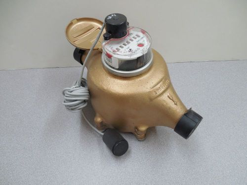 Sensus Water Meter, 1&#034; SR with cu. ft.  Ice Register