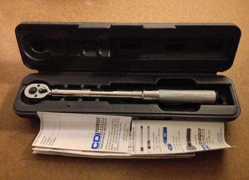 Cdi adjustable torque wrench, 3/8&#034; drive 30-250in.lbs. (2502mrmh) for sale
