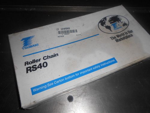 RS40 Roller Chain (10Ft) NEW TSUBAKI